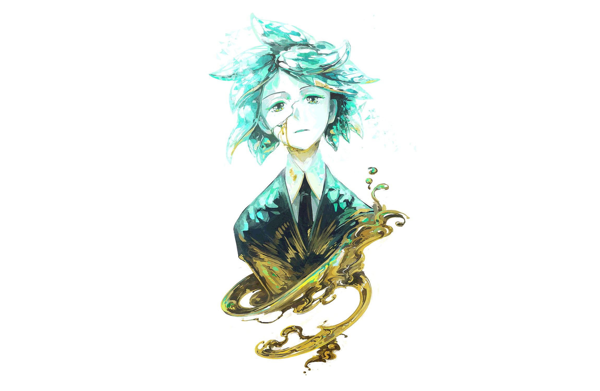 Phosphophyllite Crystalline Display Node